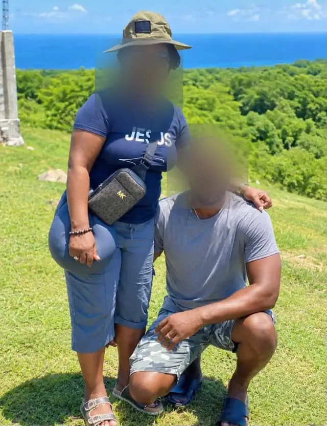 Un couple formé à Port-au-Prince, Haïti